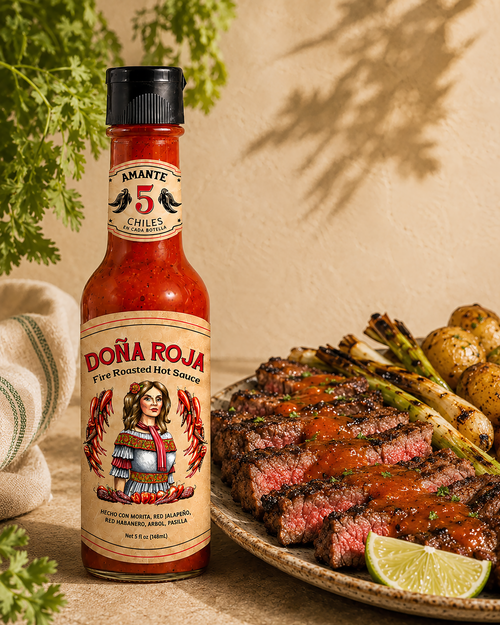 DOÑA ROJA Fire Roasted Hot Sauce